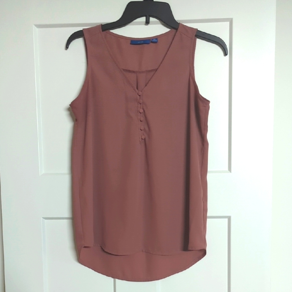 Apt. 9 Mauve Sleeveless Top